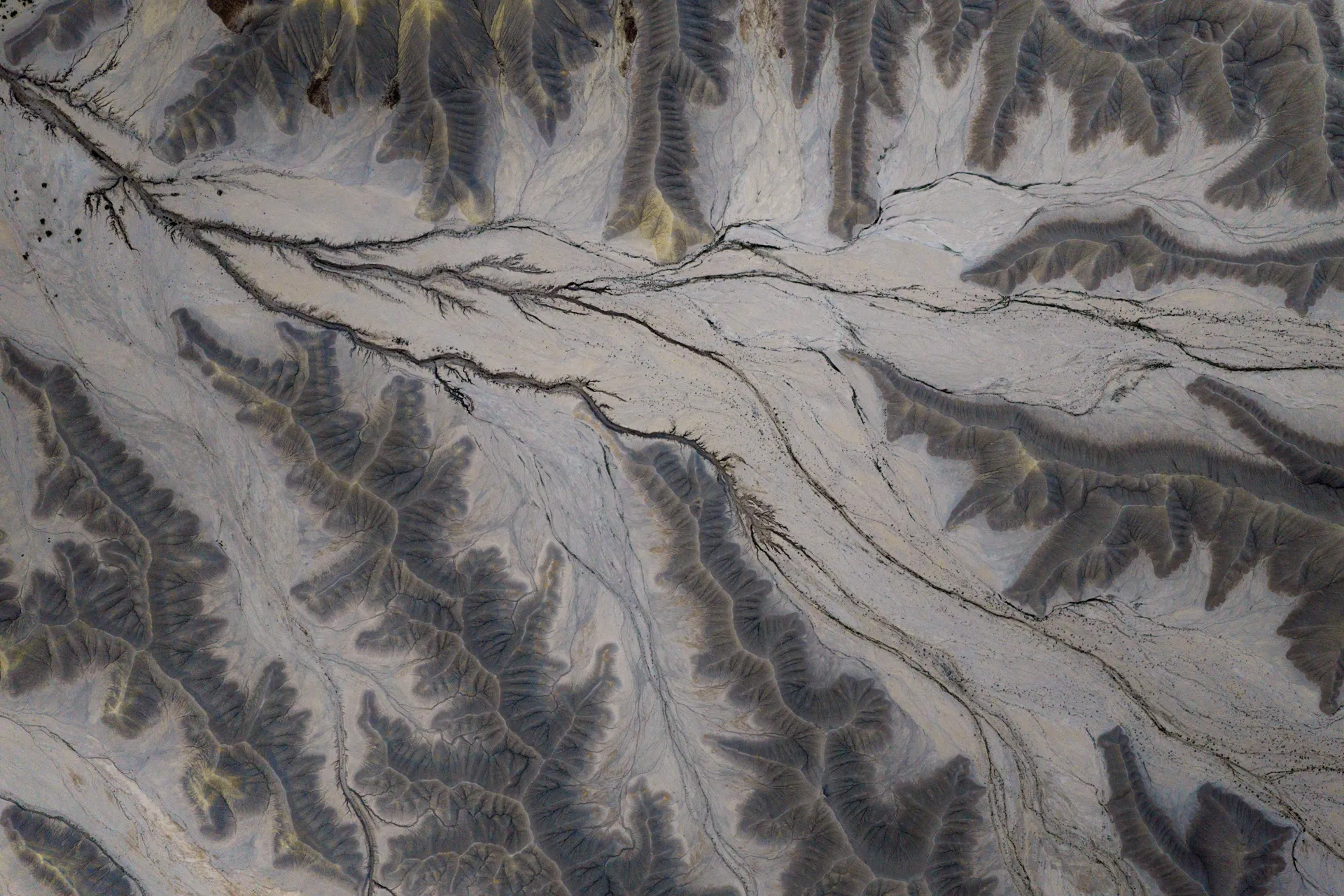 Utah Desert & Badlands Prints — Badlands from Above — fine art landscape photography print by Paul Anderson, Factory Butte, Utah