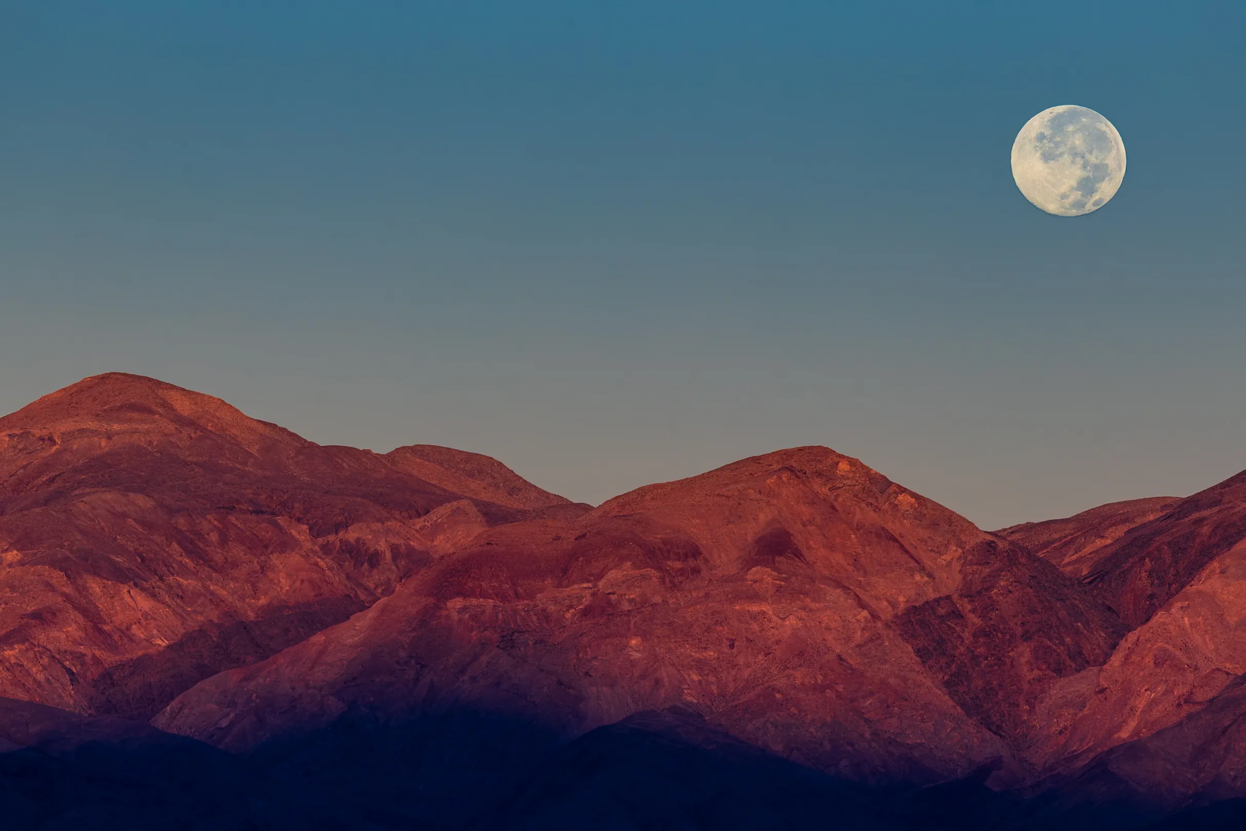 Death Valley Prints — Moonrise — fine art landscape photography print by Paul Anderson, Death Valley, California