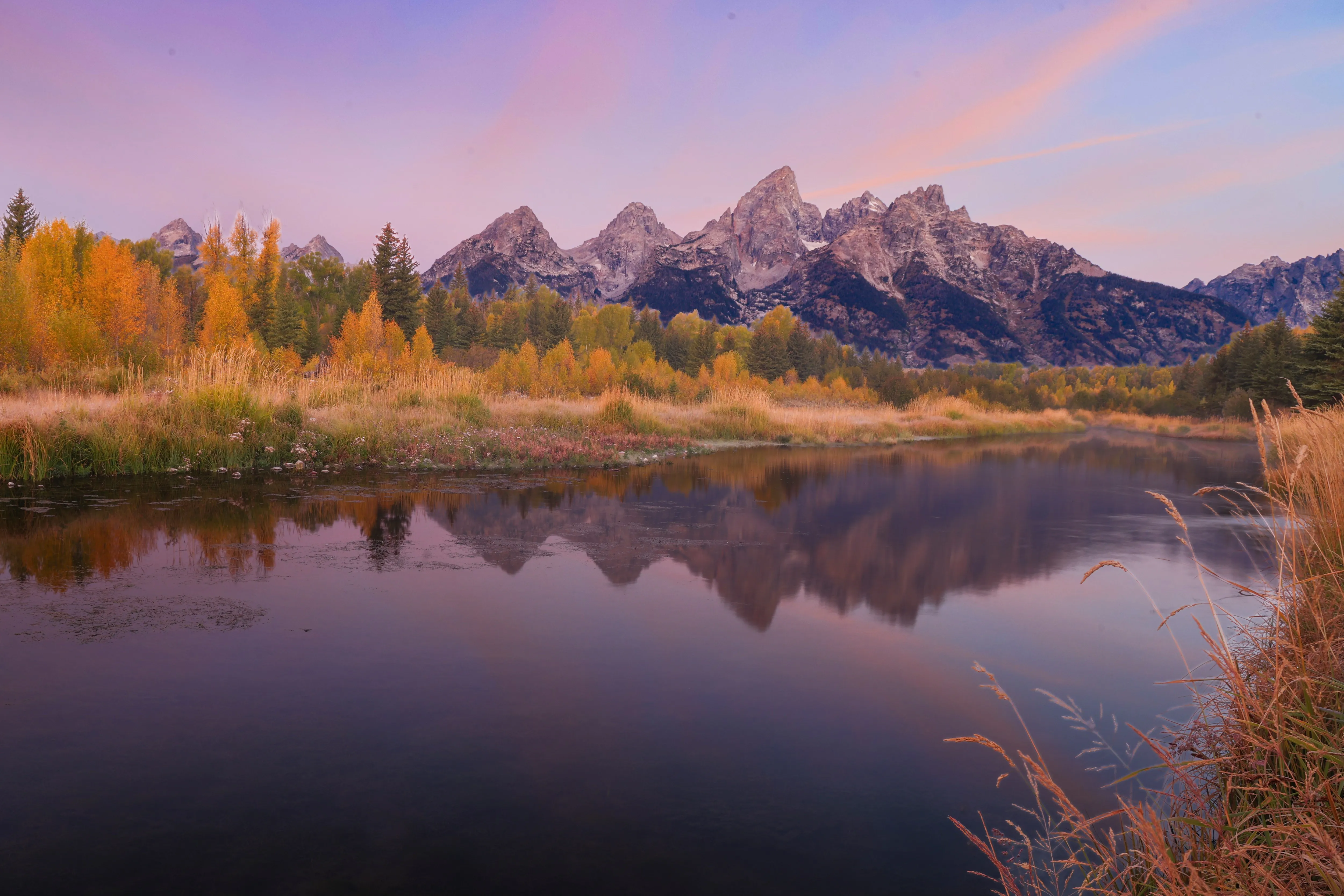Grand Teton Prints — Teton Sunrise — fine art landscape photography print by Paul Anderson, Grand Teton, Wyoming